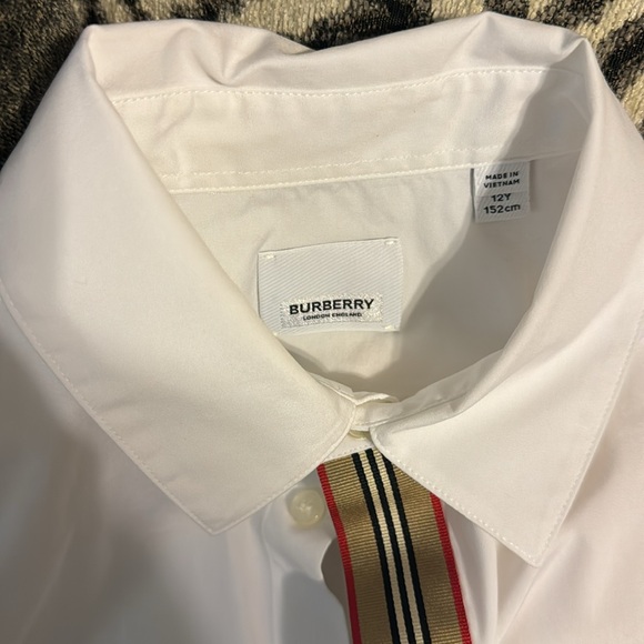 Authentic boys Burberry polo size 12 - Picture 2 of 4